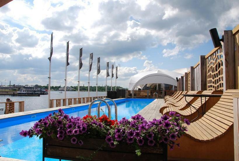 Central 2-Level Penthouse With Terrace And Free Parking Riga Exterior photo